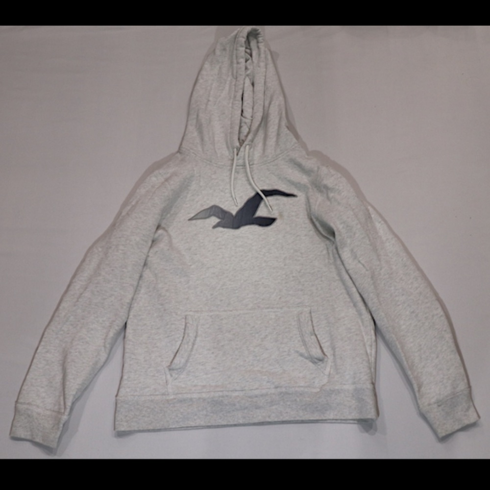 HOLLISTER WHITE HOODIE